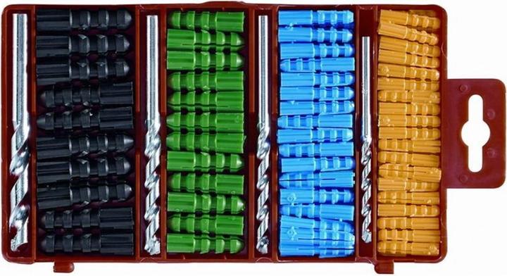 Actual product image BestaPac Dowel assortment with masonry drill (101 pcs.)