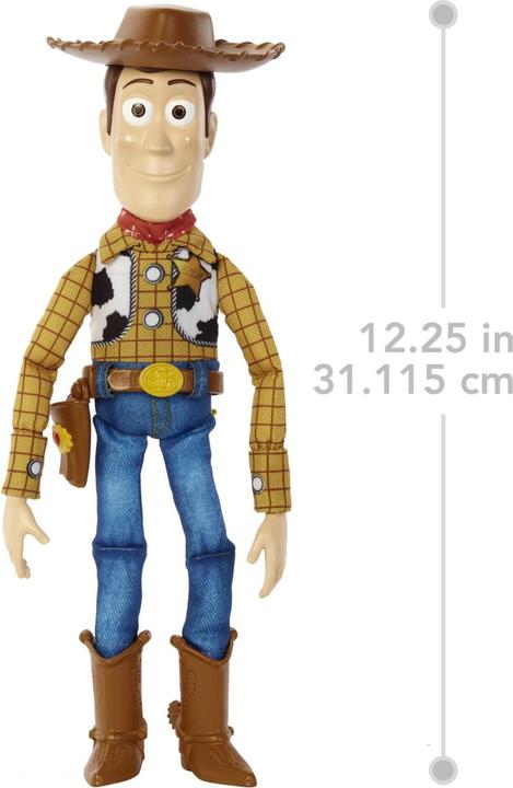 Produktbild Disney Mattel Pixar Toy Story Roundup Fun Woody Large Talking Posable Figure