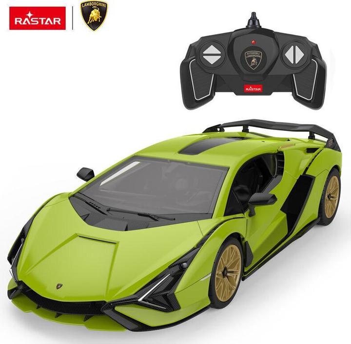 Actual product image Rastar RC car 1:18 Lamborghini Sian Building kit, 97400
