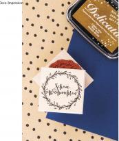 Produktbild Rayher Stempel "Schne Weihnachten" - Kranz