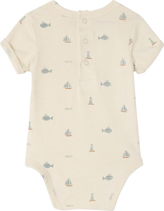 Produktbild Vertbaudet Bio-Kollektion: 2er-Pack Baby Bodys für Neugeborene mit Öffnung hinten (92, 98)