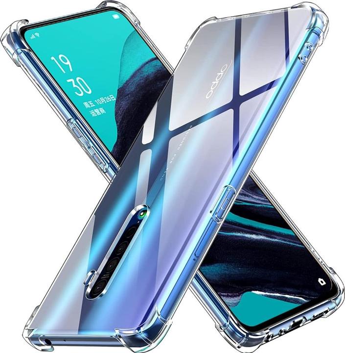Actual product image Screenguard Oppo Reno2 Case Crystal Soft Airbag Bumper (Oppo Reno 2)