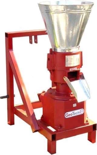 Actual product image GeoTech TWPM200 Tractor pelletiser for the production of heating pellets