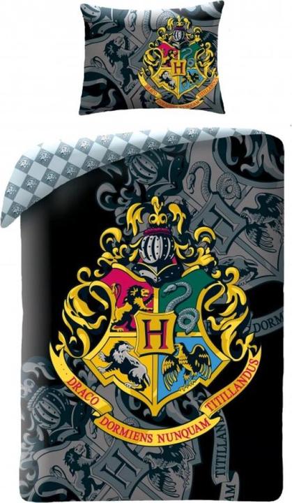 Productafbeelding MCU Harry Potter Zweinstein Sengetøj 2i1 Ontwerp 4 - 100 Procent Bomuld