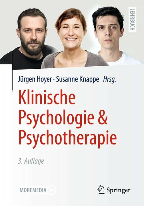 Produktbild Klinische Psychologie & Psychotherapie (Deutsch, Susanne Knappe, Jürgen Hoyer, 2021)