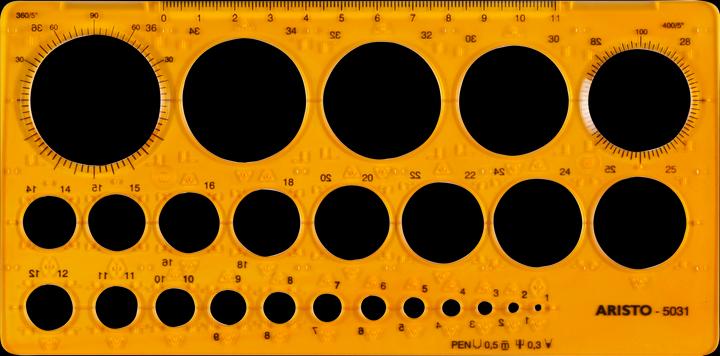 Produktbild Aristo Kreisschablone (200 mm)