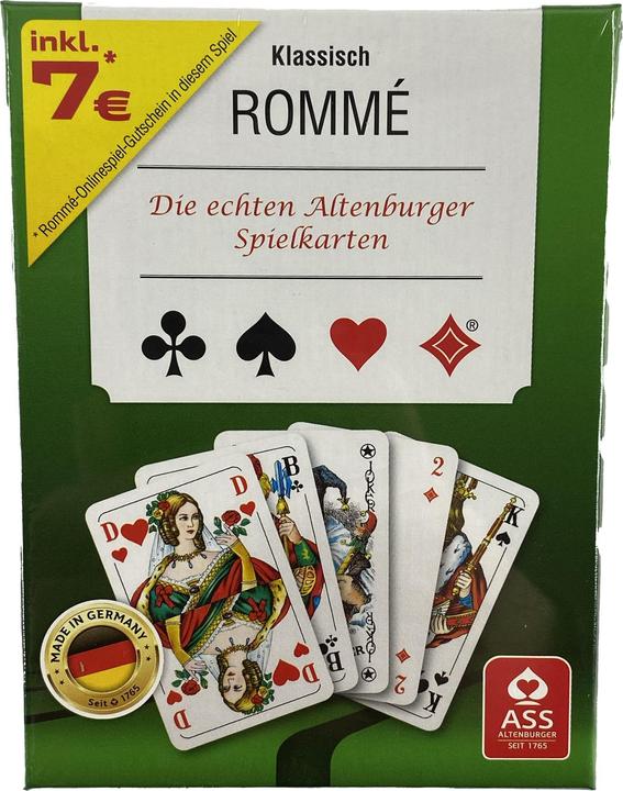 ASS Altenburg 22570071 - Rummy, French deck (German)