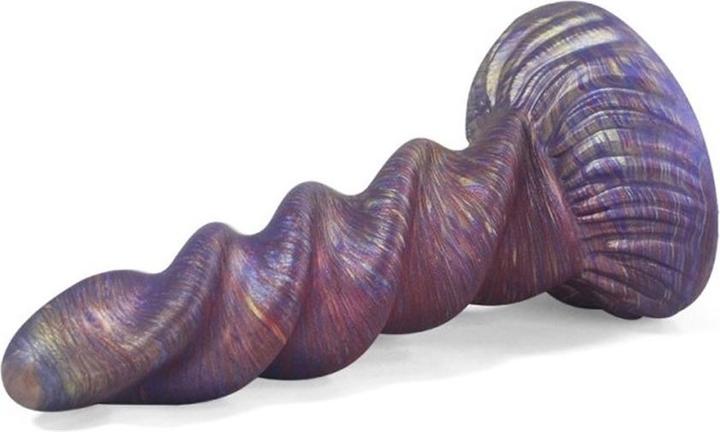 Actual product image Monstered Dildo "Licorne Spiralix"