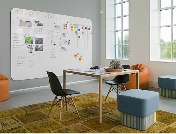 Produktbild Chameleon Design-XXL-Whiteboard VisuWall