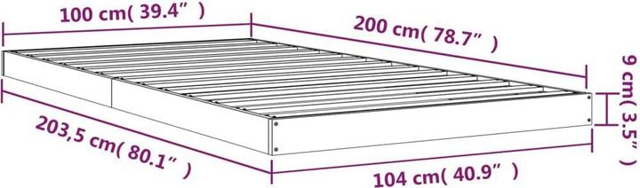 Actual product image VidaXL Burr (100 x 200 cm)