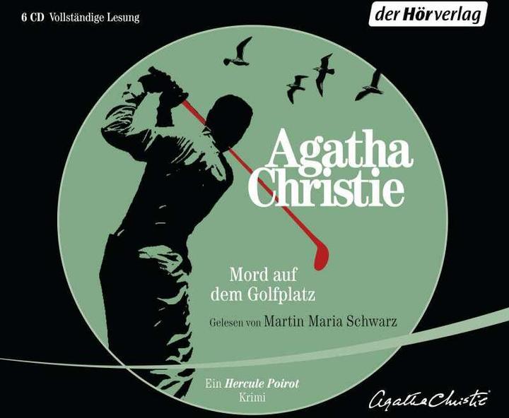 Actual product image Murder on the golf course (Agatha Christie, Martin Maria Schwarz, Gabriele Haefs, German)