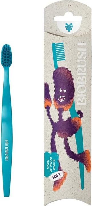 Actual product image Berlin biobrush Zahnbürste Kinder blau (1 x)
