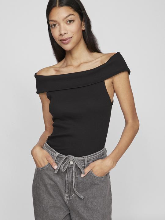 Immagine prodotto Vila Top off-shoulder a coste (XL)