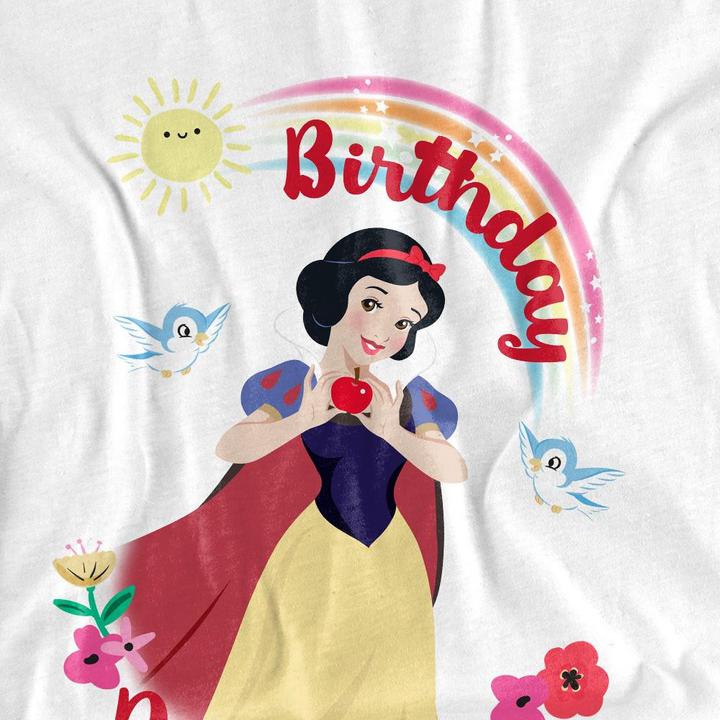 Produktbild Snow White Birthday Princess And Friends TShirt (S)