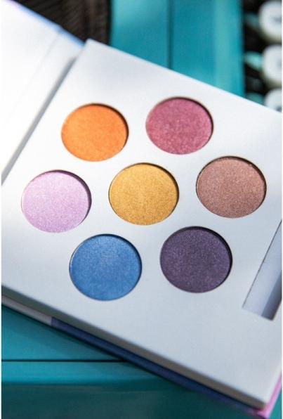 Produktbild Namaki Lidschatten Palette mit 7 Farben "Eulen"