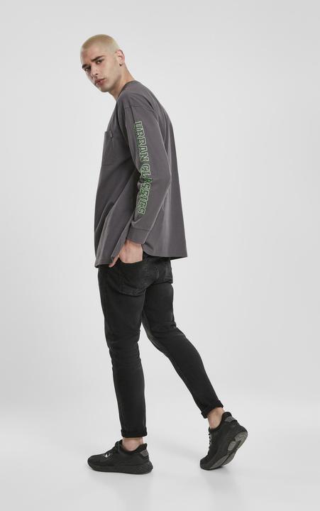 Immagine prodotto Urban Classics Neon Logo Boxy Pocket LS (S)