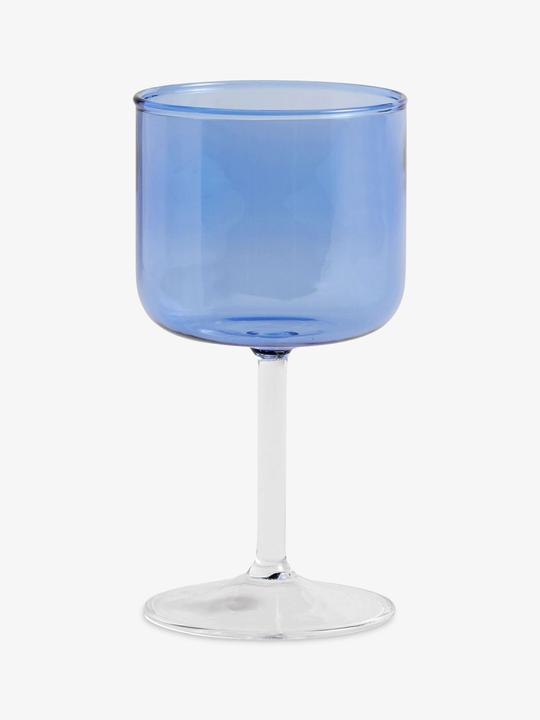 Produktbild HAY Kelchgl??ser im Duo TINT Hellblau (25 cl, 2 Gläser, Rotweingläser)