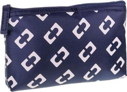Actual product image Inter Vion Inter-Vion Geometric Envelope Cosmetic Bag Navy Blue S