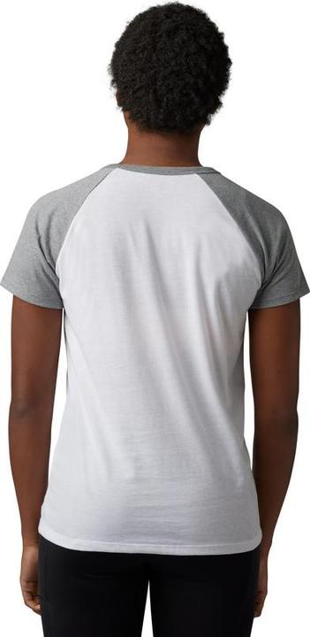 Actual product image Fox Tee 23 Barb Wire Raglan Wht S (S)
