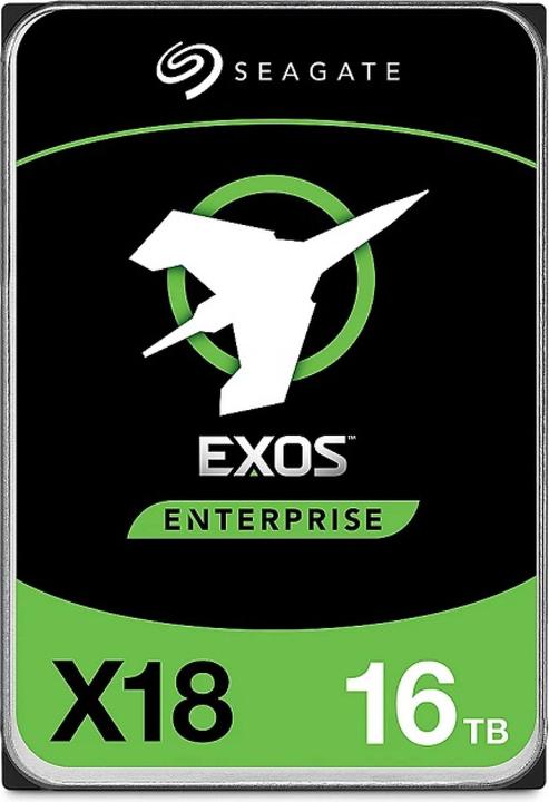 Actual product image Seagate Exos X18 SAS SED (16 TB, 3.5", CMR)