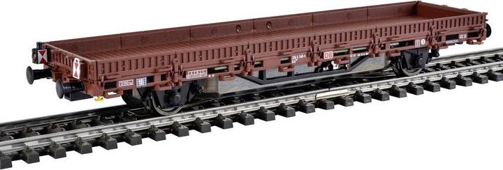 Produktbild Viessmann 2311 H0 Niederbordwagen mit Antrieb, braun, Funktionsmodell für Dreile (Spur H0)