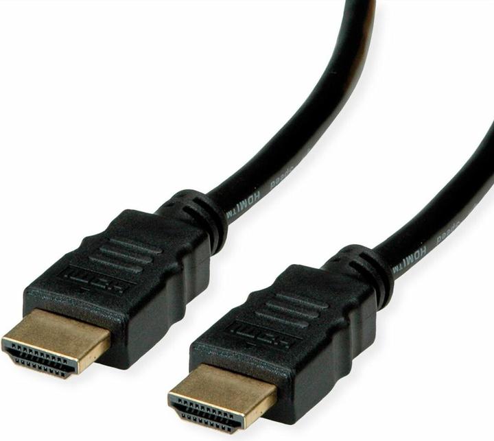 Produktbild Roline HDMI Ultra HD mit Ethernet Kabel (1 m, HDMI)