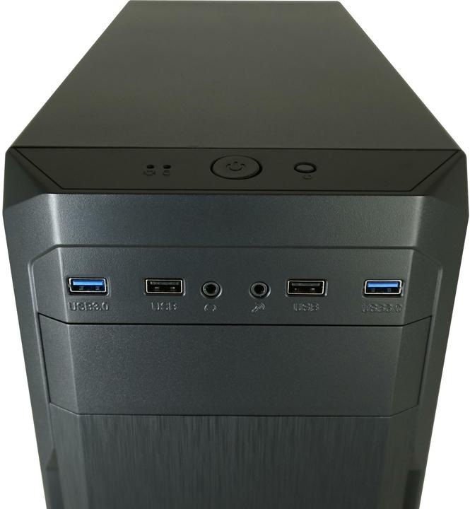 Actual product image LC-Power Case MidiTower ATX 7039B black USB3.0/Audio,o.PSU (ATX, mATX, Mini-ITX)