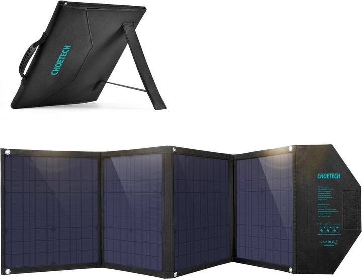 Actual product image Choetech solar charger (80 W, 3.90 kg)