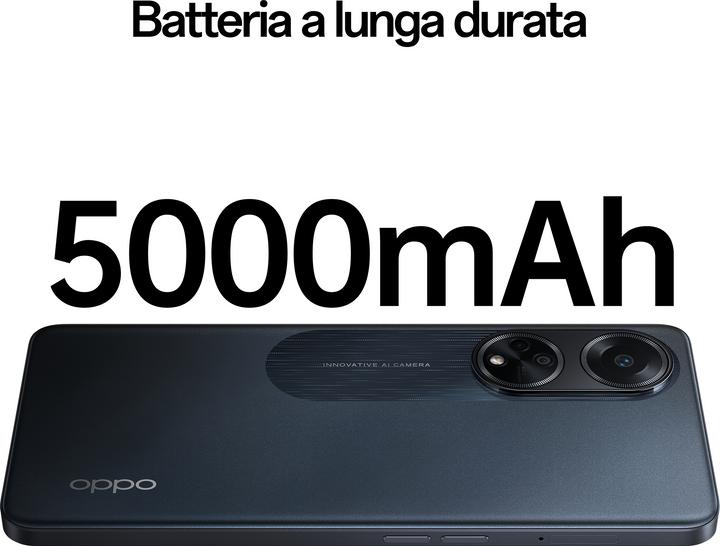 Image du produit OPPO A98 UE (256 Go, Cool Black, 6.72", Double SIM, 64 Mpx, 5G)