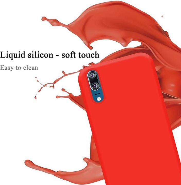 Actual product image Cadorabo TPU Liquid Silicone Case Cover (Cubot P20)