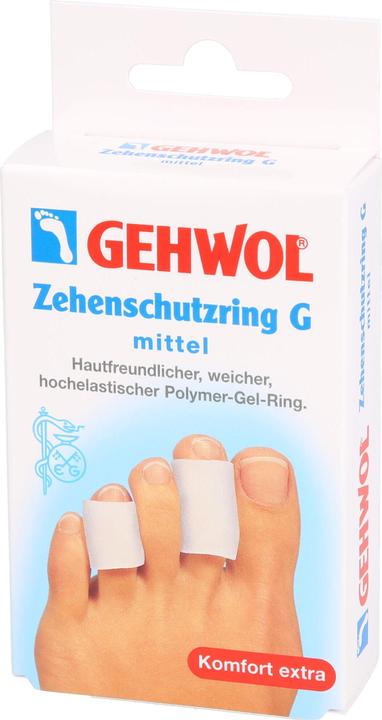Gehwol Zehenschutzringe G Verkaufspackung mittel 2 Stk (Fussdeodorant & -puder)