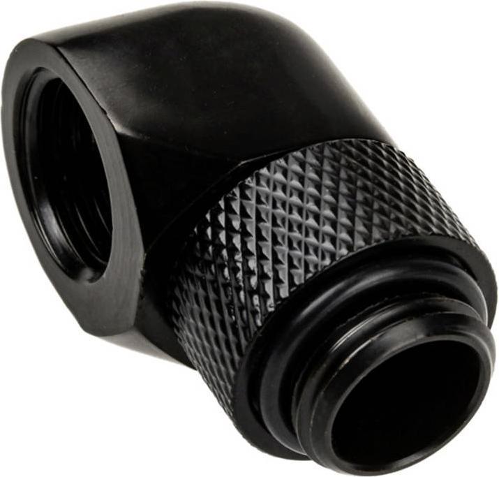 Actual product image Alphacool Icicle L-connector rotatable G1/4 ET on G1/4 IT