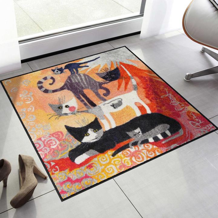 Produktbild Salonloewe Rosina Wachtmeister Lifestyle Katzenturm 85x85 cm Fussabtreter (85 x 85 cm)
