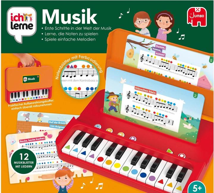 Jumbo Ich lerne Musik (Multilingue)