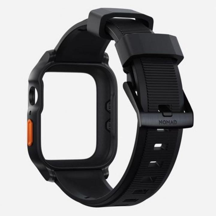 Produktbild Nomad Rugged Case -suojakotelo, Apple Watch 45 / 44 /, musta (FluoroKunststoff)
