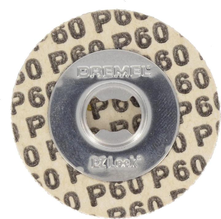 Produktbild Dremel EZ SpeedClic Schleifscheibe Ø 25mm, Körnung 60 (6 Stück) (60)