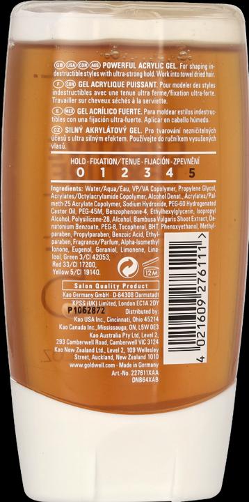 Produktbild Goldwell Creative Texture Stylesign - Hardliner (Haargel, 140 ml)