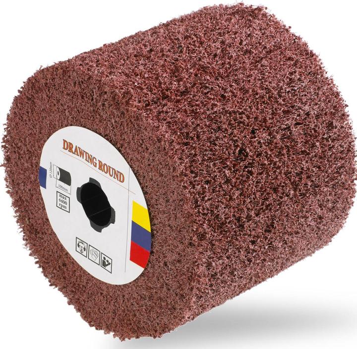 Produktbild MSW Schleifwalze Satinierwalze Satiniermaschine Nylon 100 X 120 mm 60Er Körnung (60er Körnung)