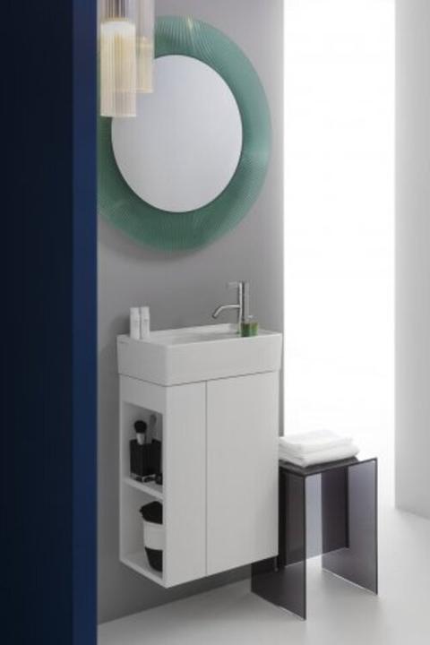 Actual product image Laufen Kartell vanity unit, 1 door, hinge left, 440x600x270mm, for WT 815335, H407517033 (30 x 50 x 66 cm)