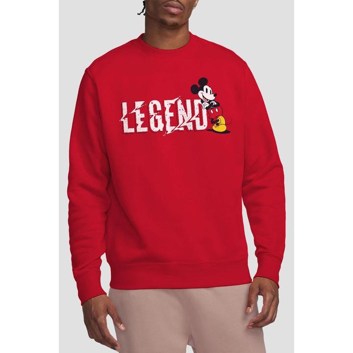 Actual product image Disney Unisex Adult Legend Mickey Mouse Fathers Day Sweatshirt (L)