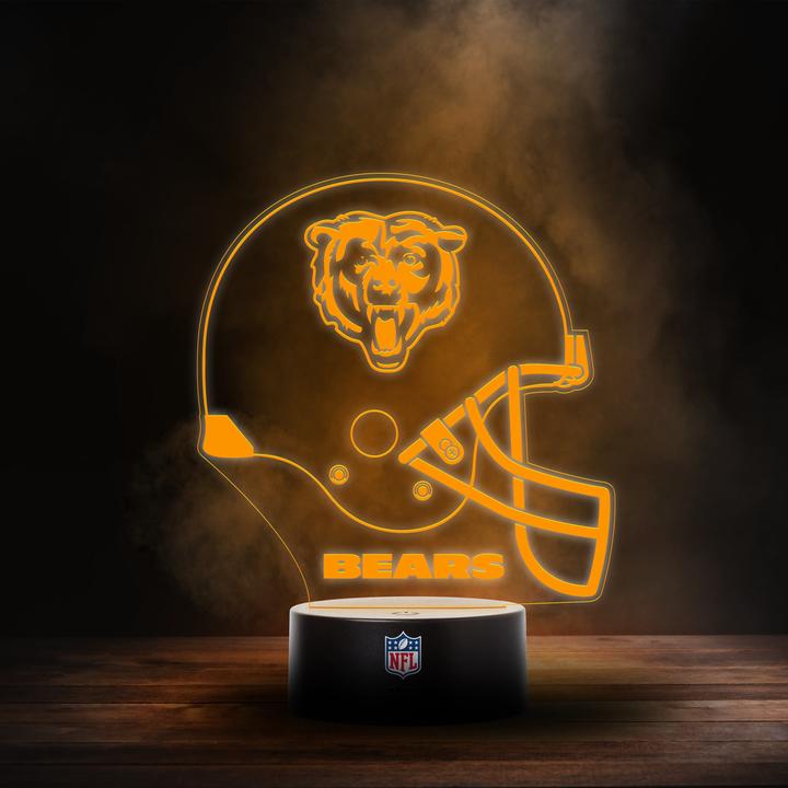Actual product image Great Branding Chicago Bears LED-Licht "HELM"