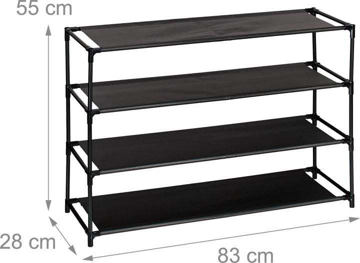 Productafbeelding Relaxdays Portascarpus (83 x 28 x 55 cm)
