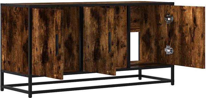 Produktbild VidaXL TV Schrank Lowboard Fernsehschrank Fernsehtisch TV Möbel Räuchereiche (100 x 35 x 50 cm)
