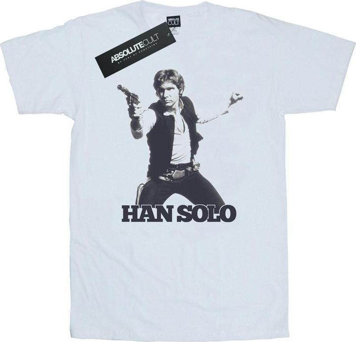 Star Wars Han Solo Retro Photo TShirt (XL)