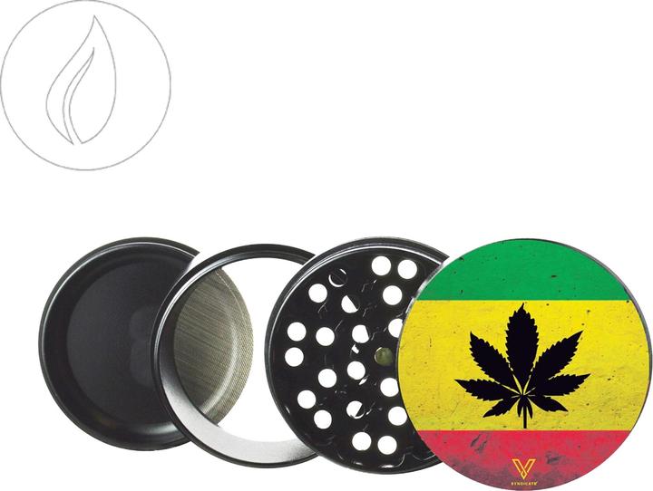 Image du produit V Syndicate Europe V Syndicate Grinder Non Stick 4Parts - Rasta