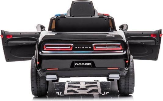 Produktbild Es-toys Kinderfahrzeug - Elektro Auto "Dodge Challenger Polizei" Lizenziert - 12V7A Akku,2 Motoren- 2,4Ghz + (12 V)