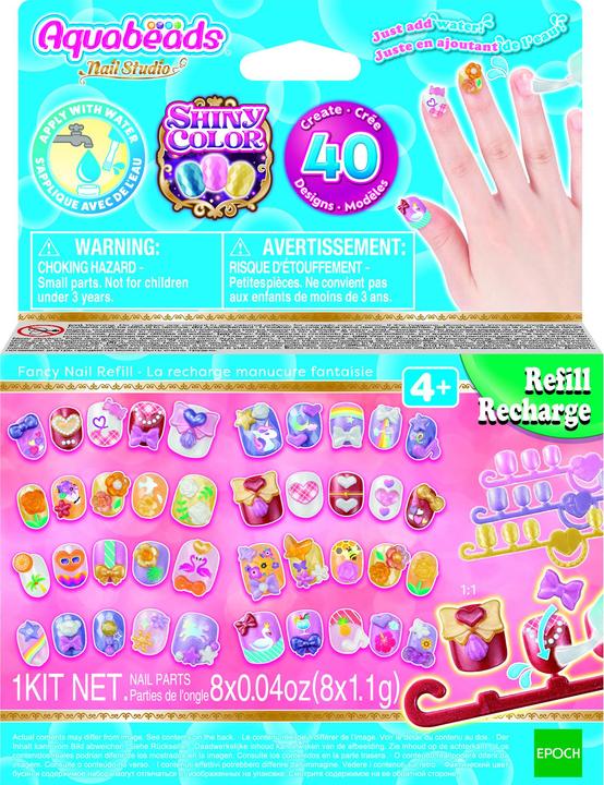 Immagine prodotto Epoch Set di ricarica per unghie giallo/rosa (Unghie artificiali, Multicolore)