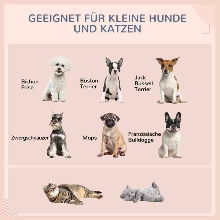 Produktbild PawHut Hundekorb mit Kissen (Katze, Hund)