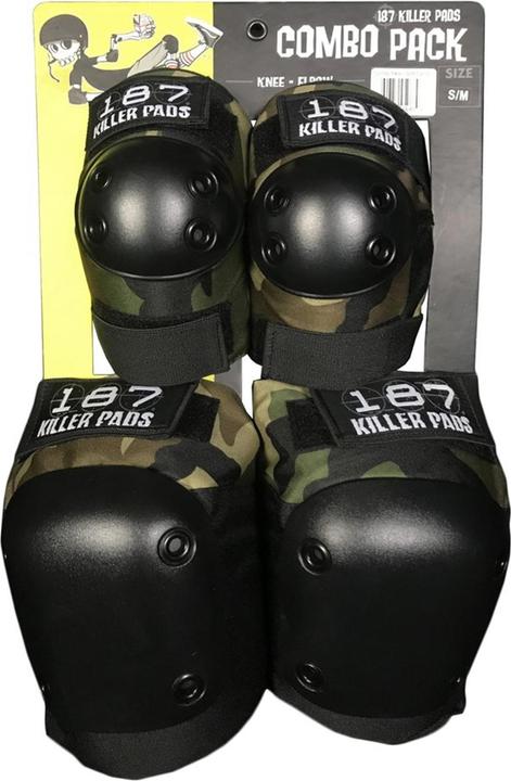 Actual product image 187 Killer Pads Combo Pack (L, XL, Knee pad, Elbow protectors, Unique specimen)