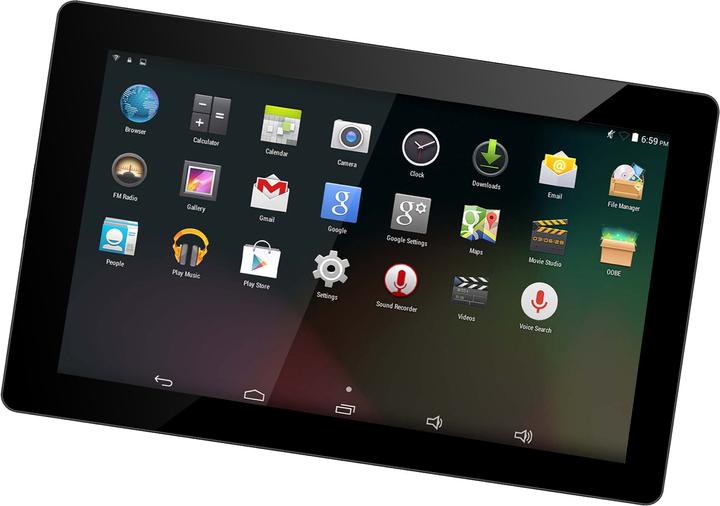Actual product image Denver TAQ-90083 Tablet PC 22.9 cm (9 ") 1 GB 16 GB Wi-Fi 4 (802.11n) Black Android 8.1 Go edit (WLAN only, 9", 1 GB, Black)